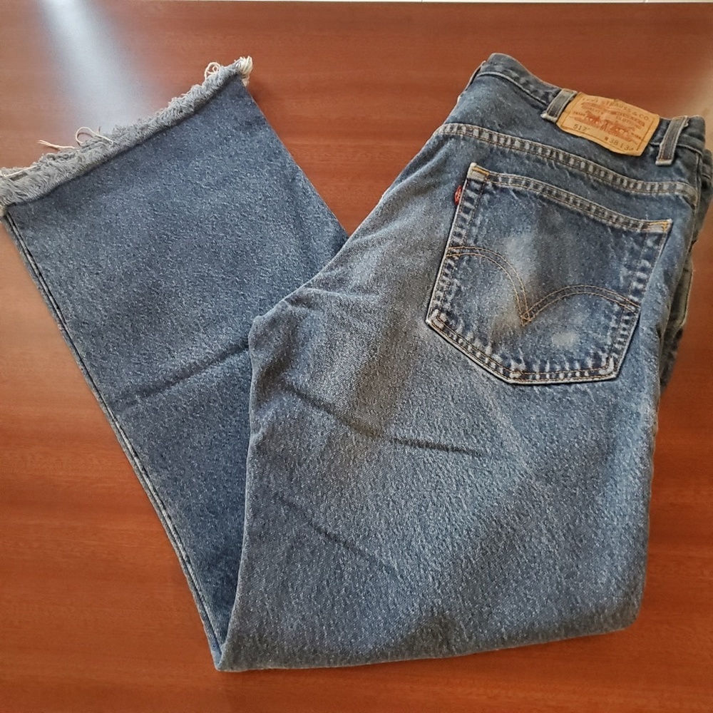 Vintage Men's 517 High Rise Mom Jeans Raw Hem